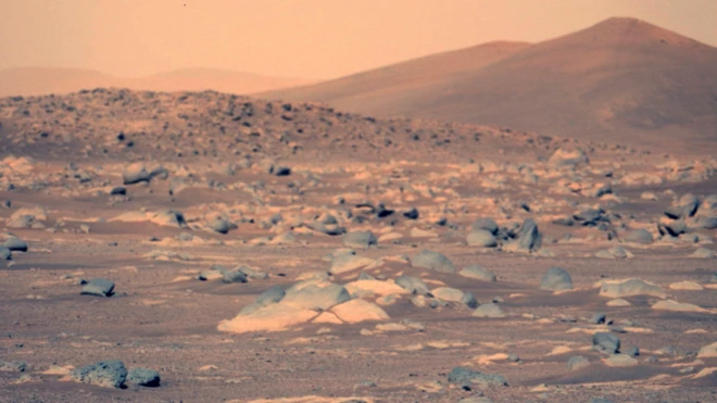 Dirra Maarsi kaameraa Mastcam-Z jedhamu gama bitaan itti hidhameen kan kaafame