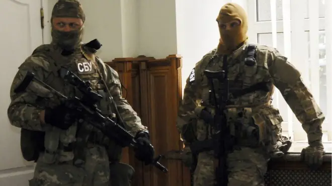 СБУ у вівторок провела обшуки в примішенні "РИА Новости Украина" в Києві