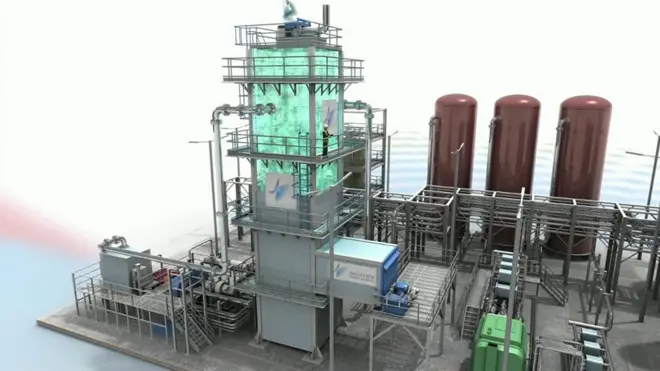 ¿Cómo guardar la energía renovable sobrante? Una empresa británica está experimentando con frío para almacenarlo en forma de gas líquido.