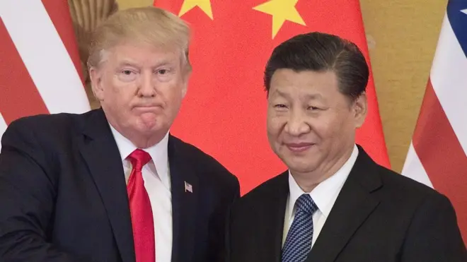 DOnald Trump y Xi Jinping