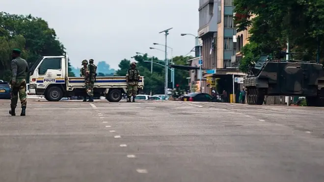 Since wey wey di Army take control nobodi don hear from President Mugabe