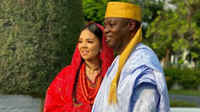Prince Malik Ado-Ibrahim and Adama Indimi, Nigerian billonaire daughter