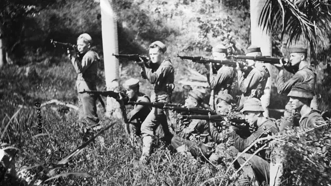 Tras el linchamiento del presidente Vilbrun Guillaume Sam, los marines invadieron Haití.