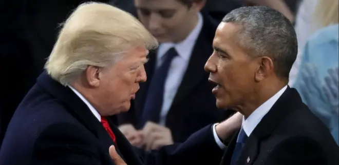 Trump na Obama