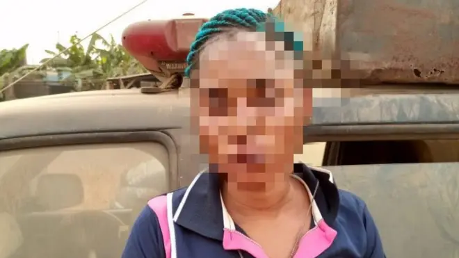 Woman wey stab her husband nephew dey arrested