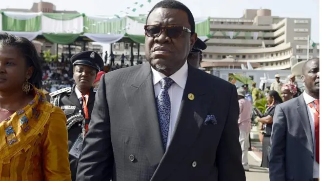 Madaxweynaha Namibia Hage Geingob