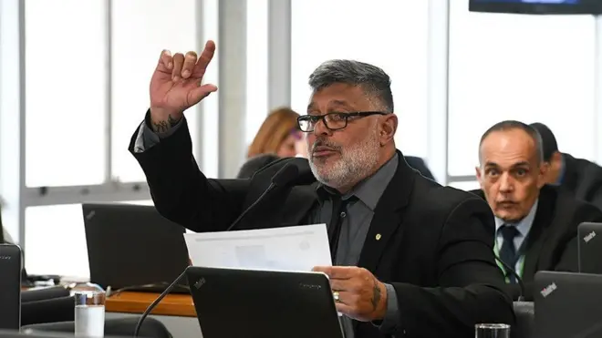 O deputado federal Alexandre Frota, que apoiou a eleição de Bolsonaro à Presidência, mas rompeu com o governo e se tornou um dos principais personagens da CPMI das Fake News