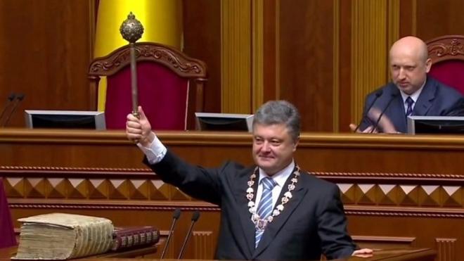 Петро Порошенко обійняв посаду президента 7 червня 2014 року