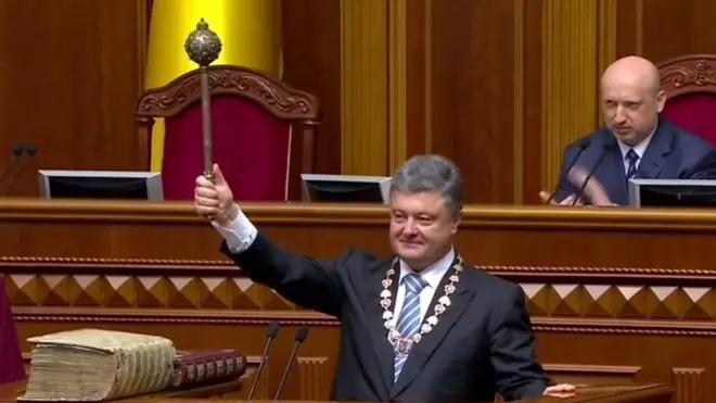 Петро Порошенко обійняв посаду президента 7 червня 2014 року