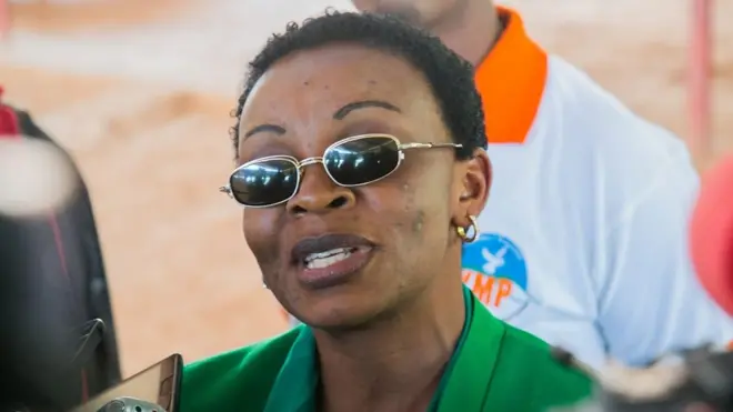 Victoire Ingabira umunsi arekurwa akava muri gereza