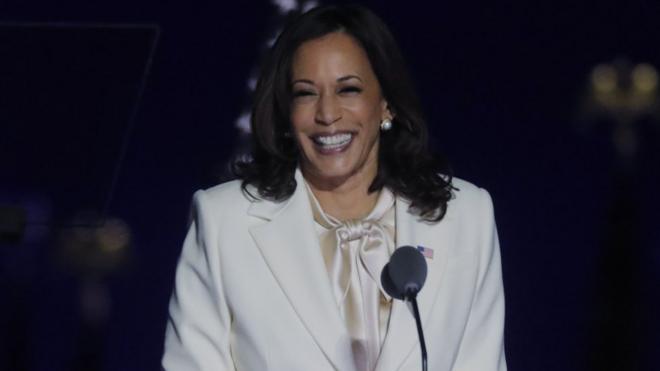 Kamala Harris, vicepresidenta electa de Estados Unidos
