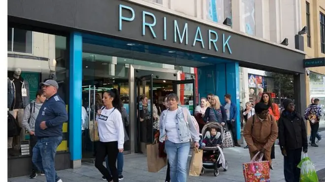 영국 카디프의 프라이마크 매장