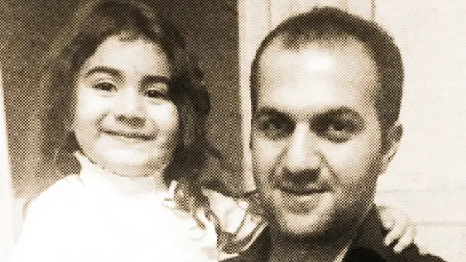 Yusuf Meydan ve kızı Ecrin 