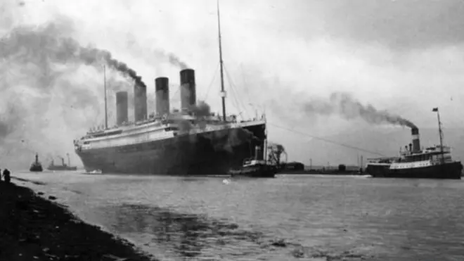 The Titanic sank in April 1912 with the loss of more than 1,500 lives