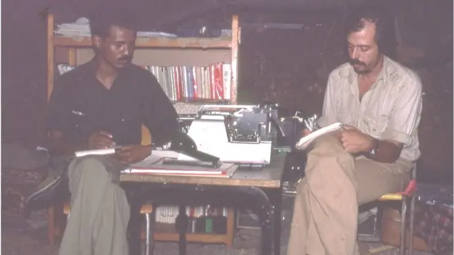 ምክትል ዋና ጸሓፊ ህግሓኤ ነበር ኢሳይያስ ኣፈወርቂ ምስ ዳንኮነል ኣብ ናቕፋ