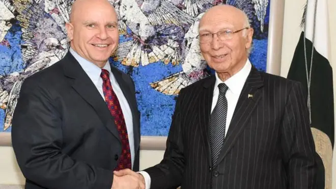 سرتاج عزیز او مک ماسټر