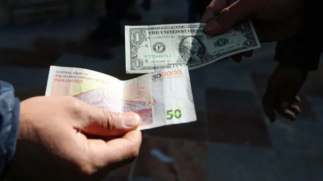 مبادله دلار و ریال