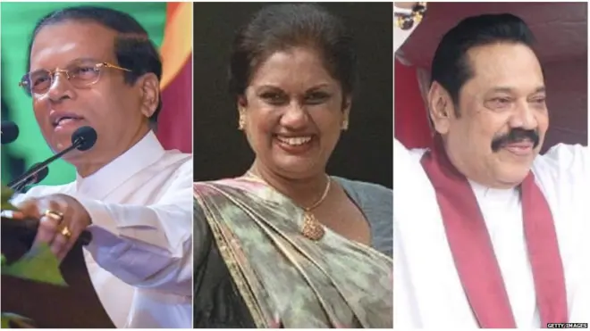 ජනපති මෛත්‍රීපාල සිරිසේන, හිටපු ජනපතිනි චන්ද්‍රිකා බණ්ඩාරනායක සහ හිටපු ජනපති මහින්ද රාජපක්ෂ තිදෙනාම විධායක ජනාධිපති ධුරය අහෝසි කරන බවට ප්‍රතිඥා දී තිබේ