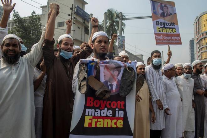 Protestas contra Francia