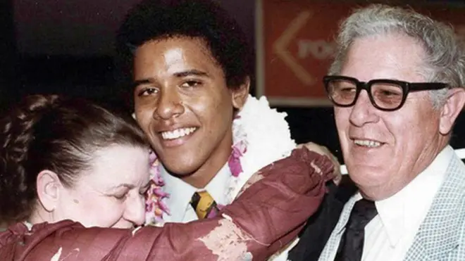 Barack Obama pada 1979. Beberapa dekade kemudian Obama, yang pernah menghabiskan masa kecilnya di Jakarta, menjadi presiden Amerika Serikat.