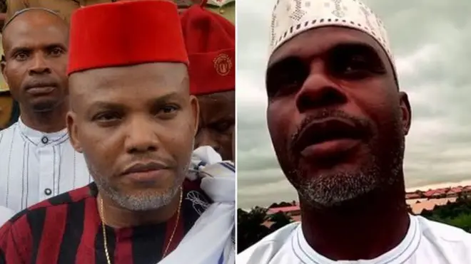 Nnamdi Kanu na Gidado Sidikki
