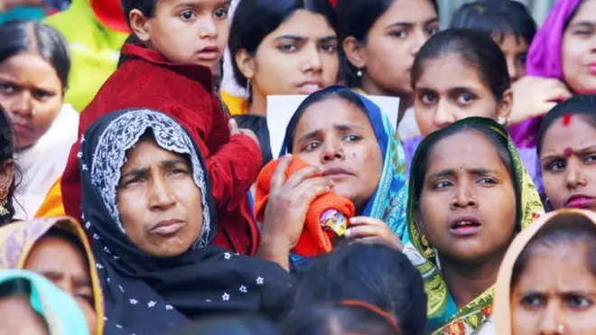 인도의 달리트 여성은 8000만 명 정도로 추산된다