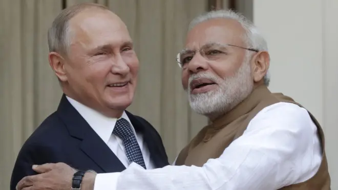 Путин и Моди