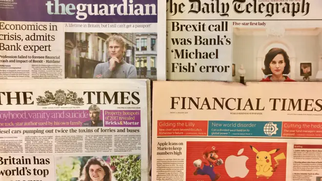 英媒头条 2016年1月6日