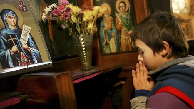 Church in Bucharest - archive photo