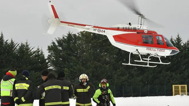 Итальянские спасатели