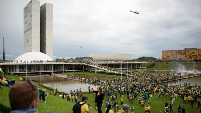 Invasão do Congresso no último domingo