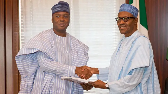 Saraki and Buhari