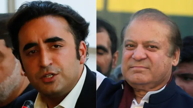 बिलावल भुट्टो और नवाज़ शरीफ़