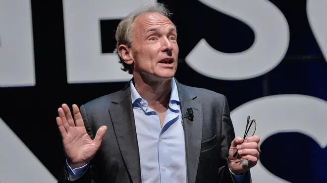 Sir Tim Berners-Lee invented the world wide web before launching the first ever website in 1991