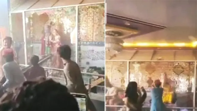 పాకిస్తాన్‌లో హిందూ దేవాలయం మీద దాడి జరిగిన వీడియోలు వైరల్ అవుతున్నాయి