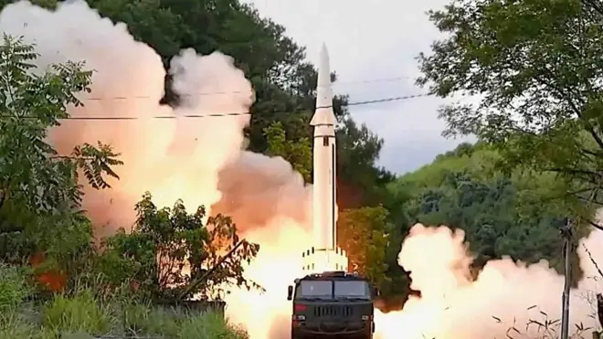 تايوان: إطلاق الصين للصواريخ "أشبه بكوريا الشمالية"