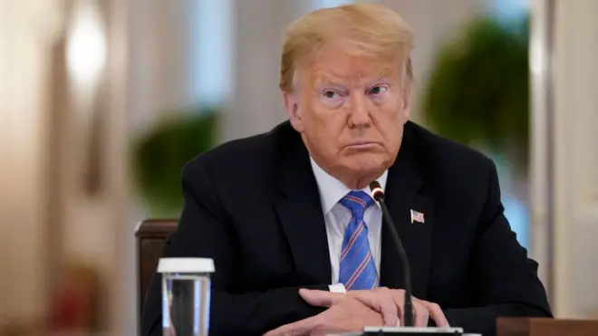 A falta de cuatro meses para las elecciones presidenciales en EE.UU., los sondeos no son favorables para Trump.