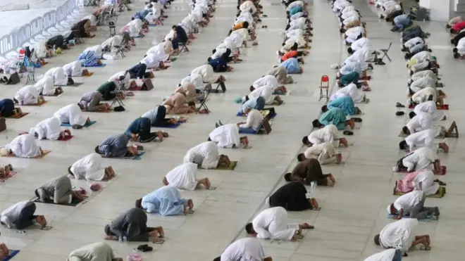 Awọn olujọsin ni Saudi