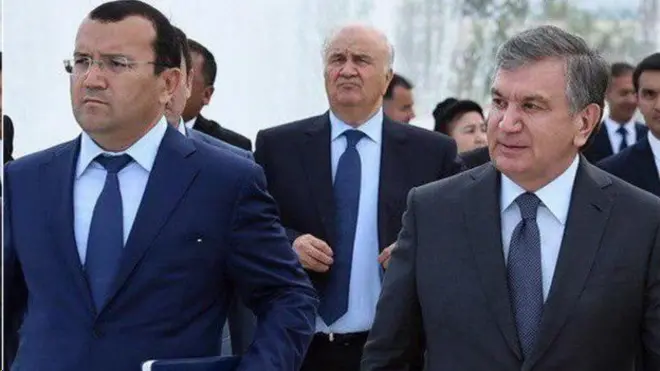 Prezident Mirziyoyev va prezident adminstratsiyasi rahbarlari