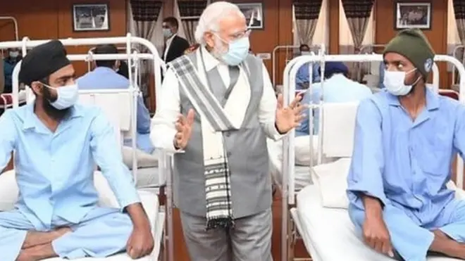 मोदी लेह अस्पताल