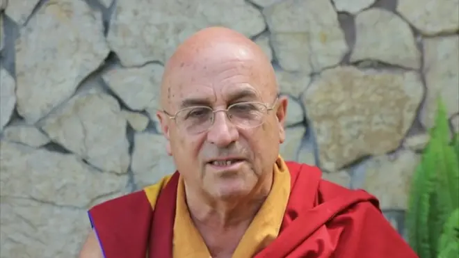 O monge budista Matthieu Ricard