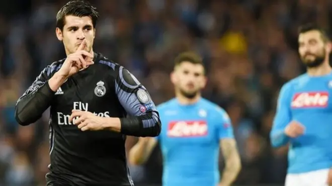 وسجل موراتا 20 هدفا الموسم الماضي بعد العودة لريال مدريد من يوفنتوس الإيطالي