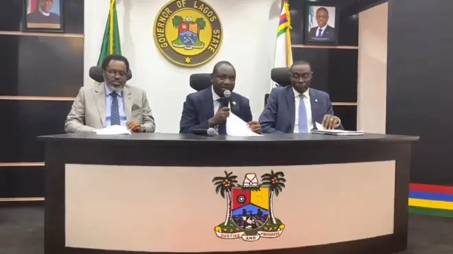 Goment officials for Lagos dey announce ban on bike