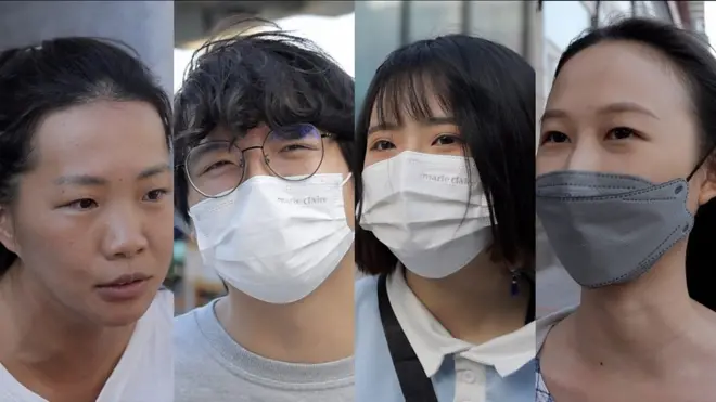 四位受訪台北民眾