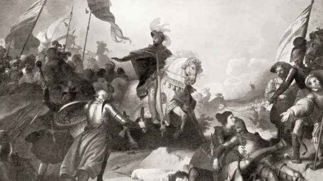 رسم لمعركة مارينيانو 1515