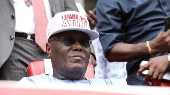 Kola Ologbondiyan tok say di presidency dey para ever since Atiku Abubakar become PDP presidential candidate for di 2019 general elections