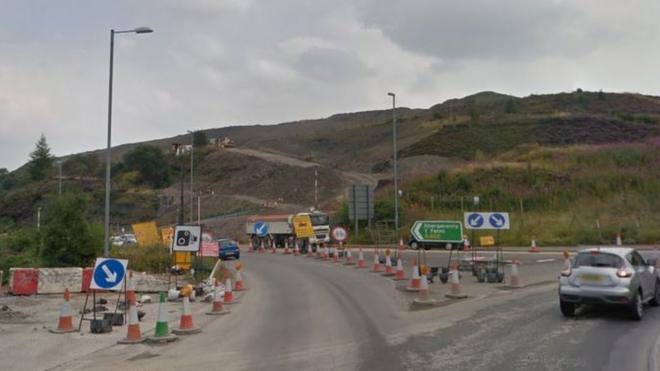 Heads of the Valleys road upgrade Gilwern to Brynmawr delays