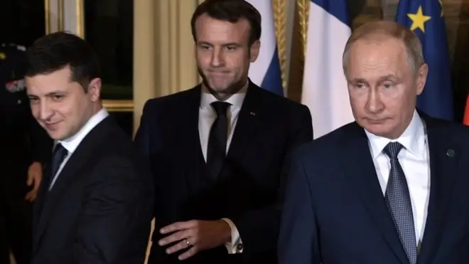 Путин и Зеленский