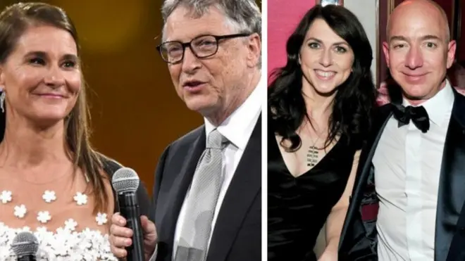 Ẹbi Bill Gates ati Jeff Becos tẹlẹ