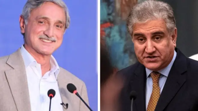 شاہ محمود قریشی اور جہانگیر ترین